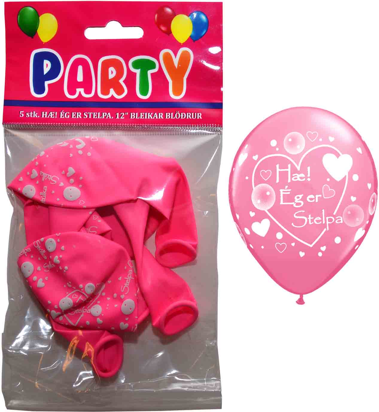 PARTÝ BLÖÐRUR vörunr. 70539-00